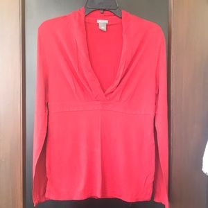 Ann Taylor long sleeve professional cami sweater